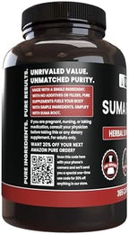 PURE ORIGINAL INGREDIENTS Suma Root (365 Capsule), No Magnesium or Rice Fillers, Always Pure, Lab Verified