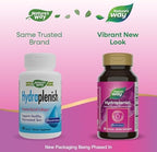 Nature’s Way Hydraplenish, Unique BioCell Collagen with Hyaluronic Acid, MSM, Supports Healthy Hair, Skin and Nails*, 60 Collagen Supplements Capsules (Packaging May Vary)