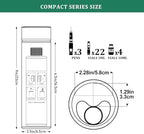 Compact 60H Insulin Pens Cooler Trave Case with QR Medical Travel Tag Medicine Cooler Bag for Travel TSA Approved EpiPen Carry Case Diabetic Travel Kits with Biogel Ice Pack（Haven）