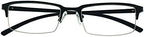 Computer Half Rim Reading Glasses Mens Womens Anti Blue Ray Readers