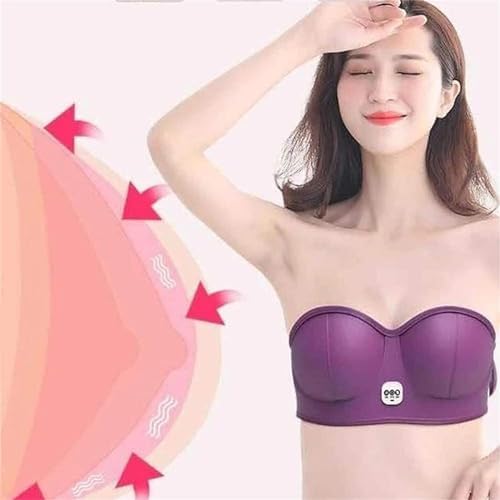 Breast Enlargement Massager, Electric Enhancer Bra with Heating Chest Massage for Bust Developer Care Boobs Enlarge & Growth