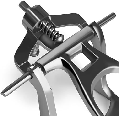 Dental Articulator Clamp Laboratory Instruments Adjustable Equipment Denture Articulator (1, Large)