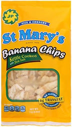 24 x St Mary's Banana Chips 71g(2.5oz)