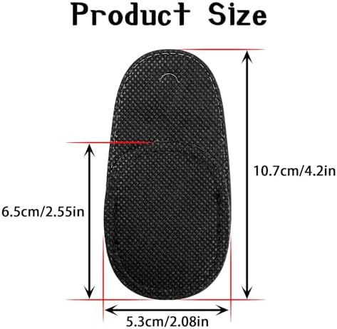 6Pcs Eye Patches Comfortable Left or Right Single Eye Patches Professional Medical One Eye Cover Reusable Black Soft Single Eye Patches for Eyeglass Treat Lazy Amblyopia Strabismus Adults Girls Boys