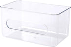 Clear Acrylic Wall Mounted Tissue Box Holder Napkin Holder Paper Towel Dispenser Storage Rack Bathroom Organizer Modern Transparent Acrylic