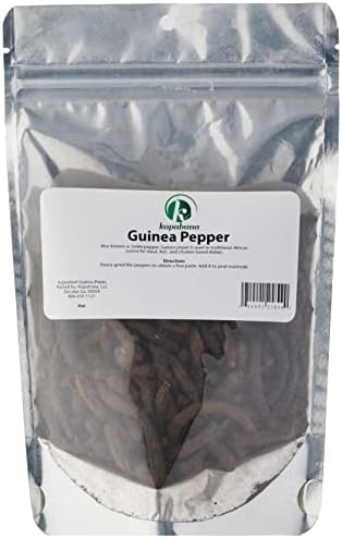 KOPABANA Guinea pepper | Aframomum melegueta | Selim Pepper| Grains of Selim | 4oz