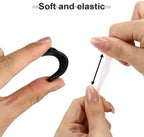 30 Pairs Eyeglass Ear Grips - Anti-slip Holder, Silicone Ear Hook, Eye Glasses Ear Grip Sleeve Retainer for Sports, Sunglasses, Reading Glasses