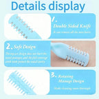 Nose Hair Trimmer 2-in-1,2026 New Double Sided Nose Trimmer.Portable 360° Rotating Manual Nasal Hair Cutter for Men and Women, Manual Hair Remover for Home Travel Essentials