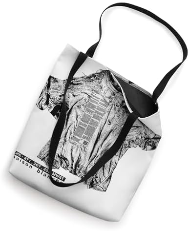 Vintage T-Shirt Inspired Print Tote Bag