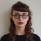 LONDON MOLE® Moley reading glasses | Cool round shaped readers | Men’s Women’s Unisex | Spring hinges