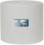 Tork Industrial Cleaning Cloths, 1-Ply, 12.6 x 13.3, Gray, 1,050 Wipes/Roll (TRK520305)