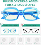 Eyekepper 4-pack Cat Eye Reading Glasses Blue Light Blocking Reader for Women