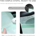 15 PCS Car Trash Bags, Easy Stick-On Disposable Car Garbage Bags Leak-Proof Vomit Bags, Waterproof Self Adhesive Cleaning Bags for Vehicles Bedrooms Offices, Car Accessories (Bird)