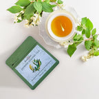 QuaZenTea Jasmine Premium Oolong Tea Loose Leaf 3.5oz (100g) - High Mountain Vietnamese Green Oolong - Pure Hand-Sorted for Smooth, Non-Bitter Taste & Rich Aroma