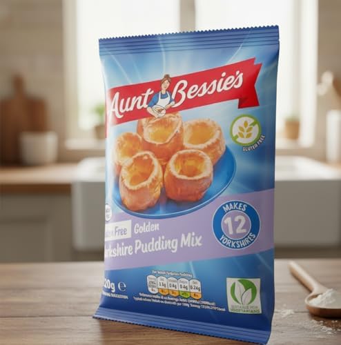 Aunt Bessie's Gluten-Free Yorkshire Pudding Mix 120g (Pack of 1)