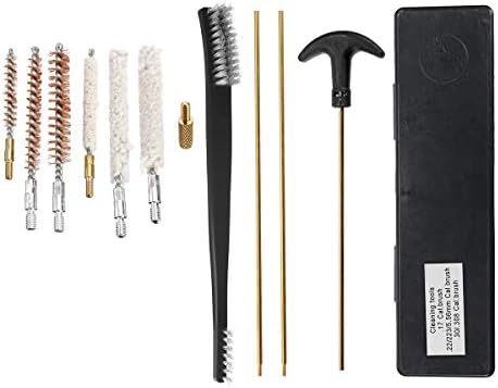 SGerste Cleaning Brush Kit Trigger Lock Combo Brushes for Tube Cleaning 11pcs