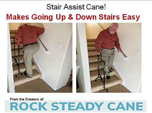Stair Assist Cane – Less Effort Going Up, Less Impact Coming Down, Lightweight