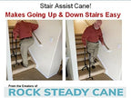 Stair Assist Cane – Less Effort Going Up, Less Impact Coming Down, Lightweight