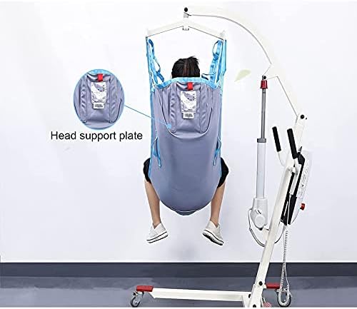 Patient Lift Toileting Sling, Divided Leg Sling, Reusable Professional Sitting Transfer Belt Lift Sling for Patient Elderly, Bariatric and Disabled,S
