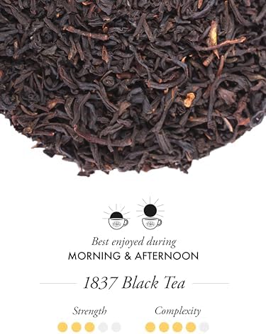 TWG Tea | 1837 Black Tea | Black Tea | Fruits & Flowers | Haute Couture Tin, 100g | Gift Set