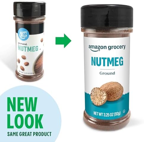 Amazon Grocery, Ground Nutmeg, 3.25 Oz