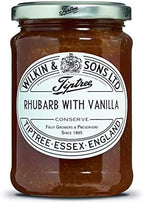 Tiptree Rhubarb with Vanilla Conserve 340g (Pack of 2)