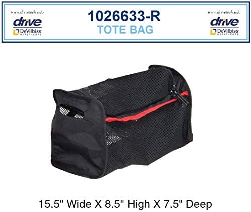 Replacement Parts for Drive Nitro Aluminum Rollator, (7. Bag - for Red Nitro)