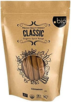 Organic Ceylon Cinnamon Sticks | USDA Certified |100% Ceylon Cinnamon | Premium Quality ALBA Grade | 3.5oz (100g) Resealable Bag