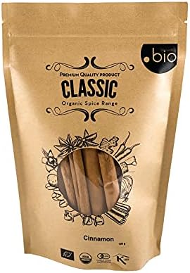 Organic Ceylon Cinnamon Sticks | USDA Certified Organic |100% Ceylon Cinnamon | Premium Quality TrueCinnamon| 1.76 oz (50g) Resealable Bag