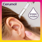 Dual Action Ear Drops, 10ml, Gentle Formulation, Helps Relieve Symptoms of Ear Wax, Softens Earwax, Dropper Included