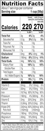 Quaker Oatmeal Squares Crunchy Whole Grain Breakfast Cereal, Honey Nut, 14.5 Oz Boxes (Pack of 3)
