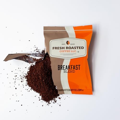 Fresh Roasted Coffee, Breakfast Blend, Kosher, Pre-Ground Fractional Packs, 2.25 Ounce, 36 Count