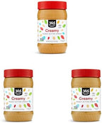 365 By Whole Foods Market, Peanut Butter Spread Creamy No Stir, 16 Ounce (Pack of 3)