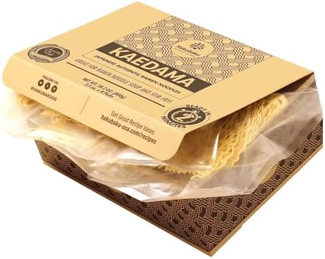 Kaedama - Authentic Japanese Ramen Noodles Bulk (48 pack)