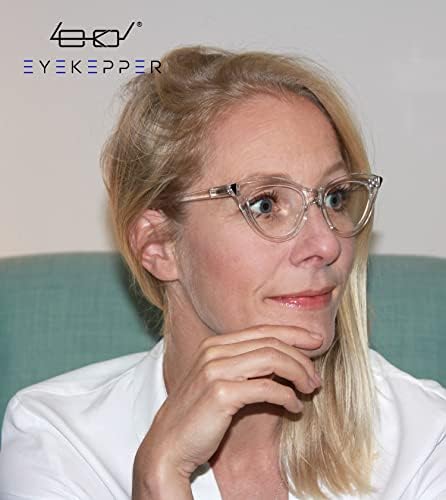 Eyekepper Small Reading Glasses for Women Cat-eye Style Ladies Readers