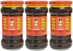 LaoGanMa Chili Oil With Fermented Soybeans 老乾媽風味豆豉 9.88 Oz. (Pack of 3)