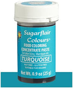 Sugarflair Food Coloring Concentrate Paste, 25 Grams Turquoise