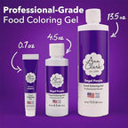 Ann Clark Regal Purple Food Coloring Gel .70 oz. Professional Grade Made in USA