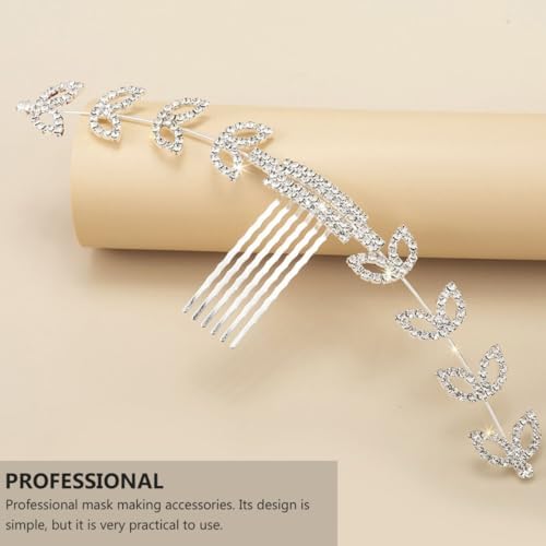 Artibetter Ear Rope Buckle and Adjustable Strap Extender with White Rhinestone Ear Hook for Comfort and Anti-Ear