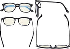 Eyekepper Blue Light Filter Glasses Men Women - Blocking UV Rays Anti Screen Glare Retro Computer Reading Eyeglasses
