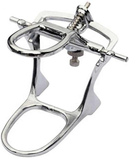 S&Dent 5pcs/Bag Dental Lab Articulator Nickel Coated Big Size Laboratory Instruments Adjustable Equipment Denture Articulator Zinc Alloy Material