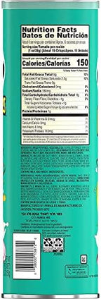 Pringles Potato Crisps Ranch, 5.9 oz Can (Pack of 12)