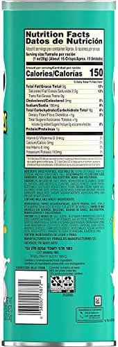 Pringles Potato Crisps Ranch, 5.9 oz Can (Pack of 12)