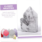 Ciieeo 10pcs Envelope Shape Flower Wrapping Boxes Floral Candy Boxes for Wedding Decorations Florist Use Packaging Supplies Random Style