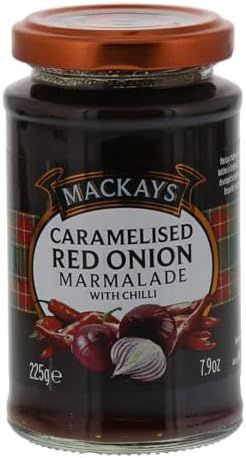 Caramelised Red Onion Chutney with Chili by Mackays (7.9 ounce)