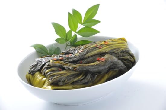 Shimabara Takanazuke Japanese Pickled Mustard Leaves 200g (Pack of 2), Shimabara Peninsula Takana Pickles, Japanese Whole Pickled Mustard Greens from Nagasaki Prefecture, Preservatives Free, Ohira Foods, MADE IN JAPAN