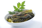 Shimabara Takanazuke Japanese Pickled Mustard Leaves 200g (Pack of 2), Shimabara Peninsula Takana Pickles, Japanese Whole Pickled Mustard Greens from Nagasaki Prefecture, Preservatives Free, Ohira Foods, MADE IN JAPAN