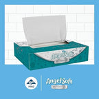 Georgia-Pacific Angel Soft Professional Series 2-Ply Facial Tissue (48550), 50 Sheets Per Box, 60 Tissue Flat Boxes Per Bulk Case