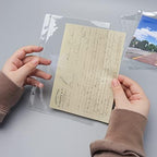 A5 Binder Pockets 12pcs Clear PVC Binder Pouches 6 Holes Zipperless Side Open Cash Budget Envelopes Waterproof Document Filing Bags for A5 Binder Protectors Photos, Cash Organize