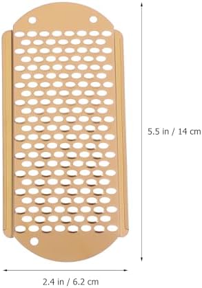 Foot Scrubber Dead Skin Remover, 3PCS Metal Foot File Remover Heel Scraper for Cracked Heels Foot Grater Remover Foot Rasp Emery Boards for Feet (Rose Gold Color)